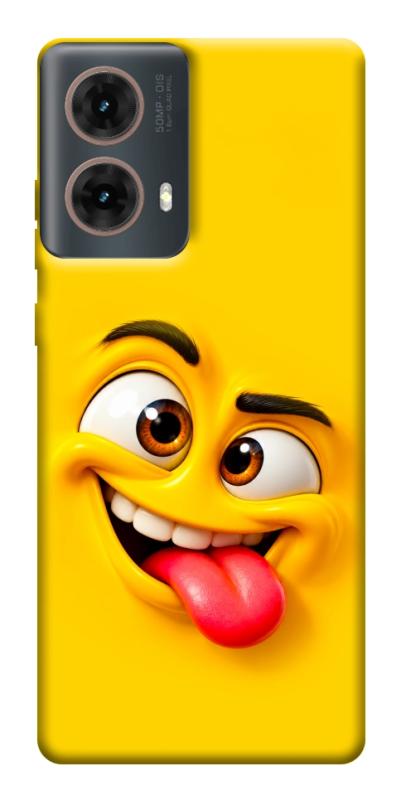 Чехол itsPrint Жовтий-хитрун для Motorola Moto G85, детские, купить оптом с доставкой