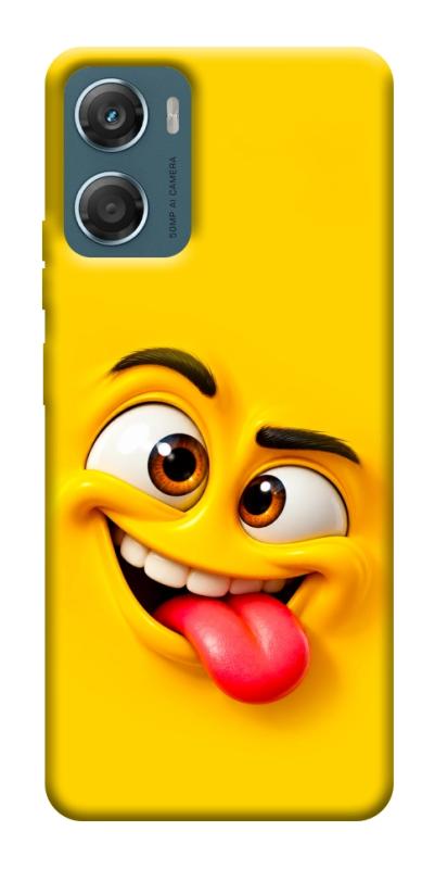 Чохол itsPrint Жовтий-хитрун для Motorola Moto G06, дитячі, купити оптом з доставкою