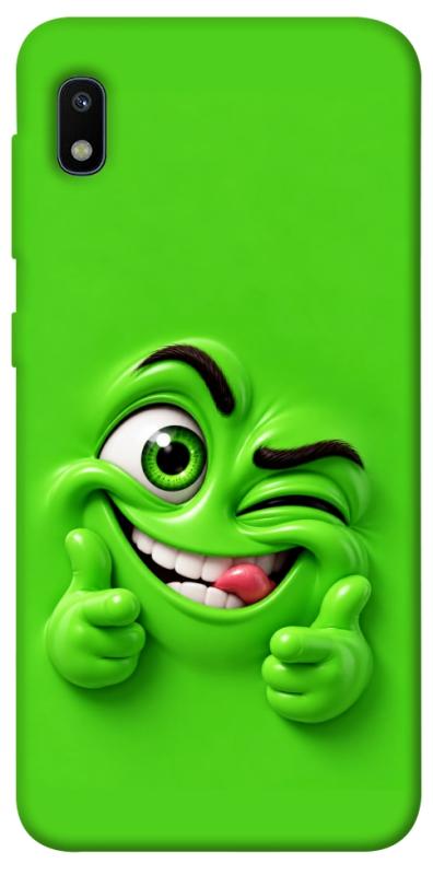 Чехол itsPrint Зелений-приколіст для Samsung Galaxy A10 (A105F), детские, купить оптом с доставкой