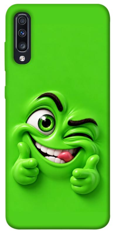 Чехол itsPrint Зелений-приколіст для Samsung Galaxy A70 (A705F), детские, купить оптом с доставкой