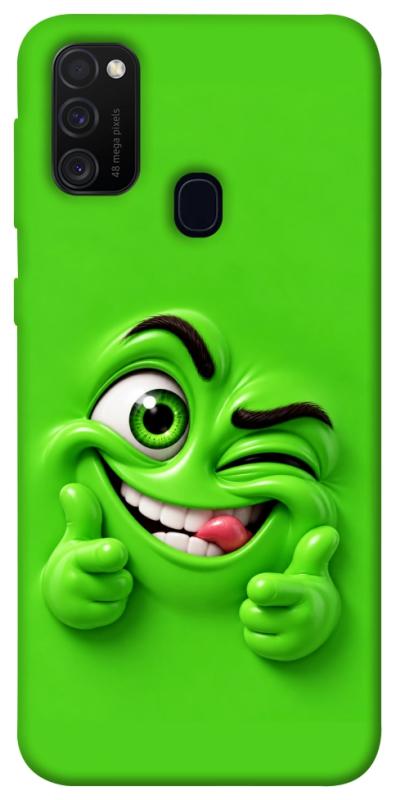 Чехол itsPrint Зелений-приколіст для Samsung Galaxy M30s / M21, детские, купить оптом с доставкой