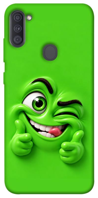 Чехол itsPrint Зелений-приколіст для Samsung Galaxy A11, детские, купить оптом с доставкой