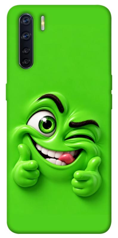 Чехол itsPrint Зелений-приколіст для Oppo A91, детские, купить оптом с доставкой