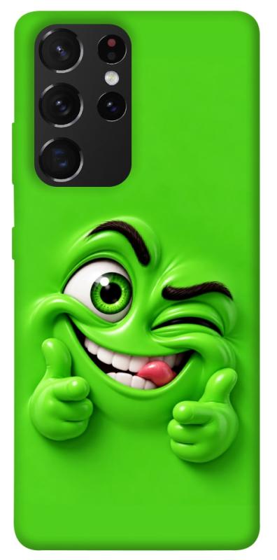 Чехол itsPrint Зелений-приколіст для Samsung Galaxy S21 Ultra, детские, купить оптом с доставкой