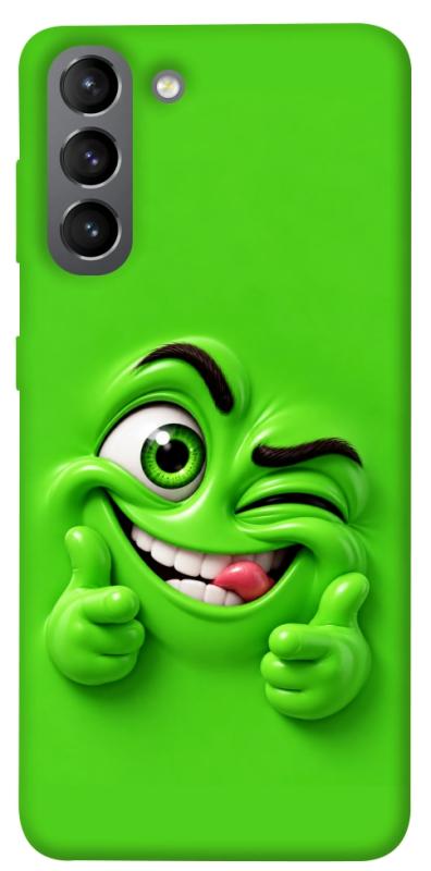 Чехол itsPrint Зелений-приколіст для Samsung Galaxy S21, детские, купить оптом с доставкой