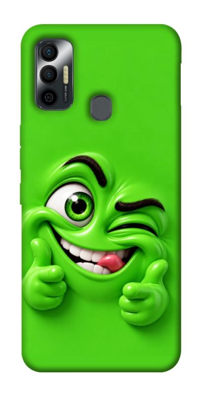 Чехол itsPrint Зелений-приколіст для TECNO Spark 7, детские, купить оптом с доставкой