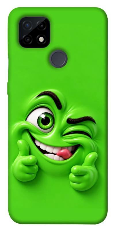 Чехол itsPrint Зелений-приколіст для Realme C21, детские, купить оптом с доставкой