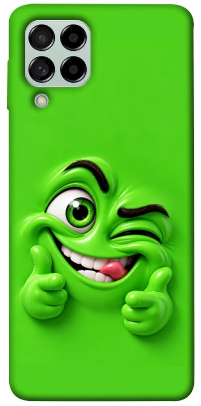 Чехол itsPrint Зелений-приколіст для Samsung Galaxy M53 5G, детские, купить оптом с доставкой