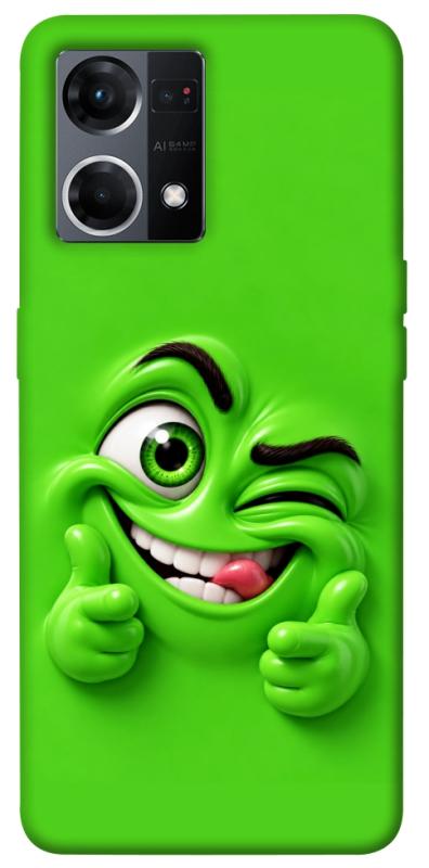 Чехол itsPrint Зелений-приколіст для Oppo Reno 7 4G, детские, купить оптом с доставкой