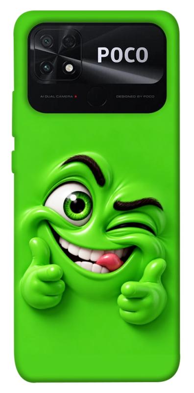 Чехол itsPrint Зелений-приколіст для Xiaomi Poco C40, детские, купить оптом с доставкой