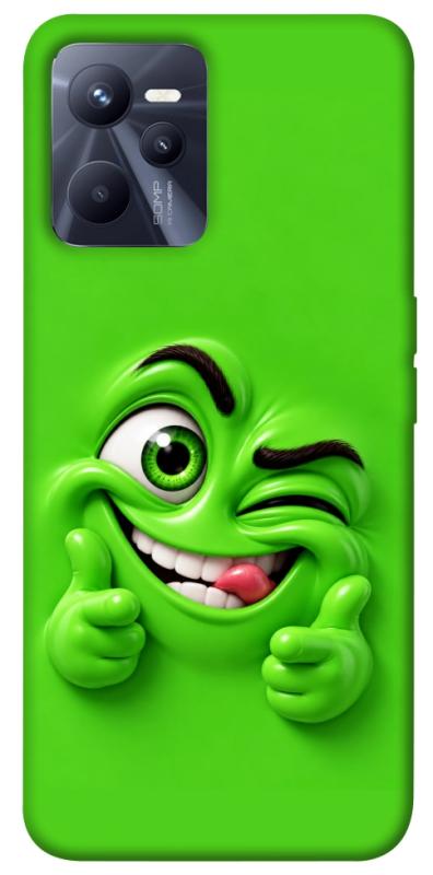 Чехол itsPrint Зелений-приколіст для Realme C35, детские, купить оптом с доставкой