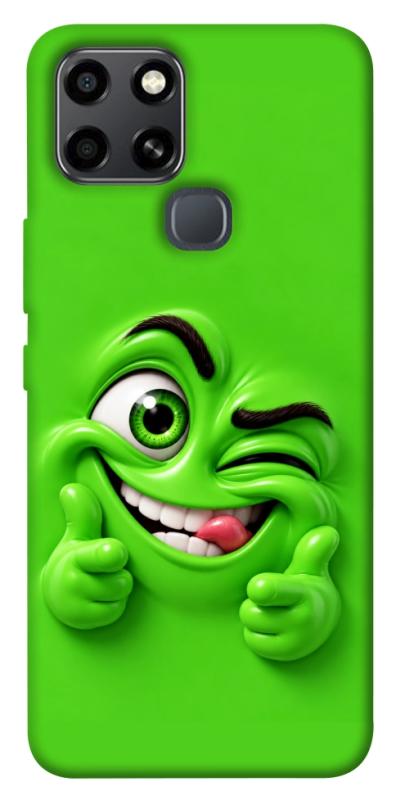 Чехол itsPrint Зелений-приколіст для Infinix Smart 6, детские, купить оптом с доставкой