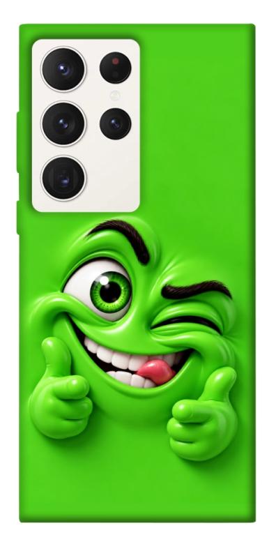 Чехол itsPrint Зелений-приколіст для Samsung Galaxy S23 Ultra, детские, купить оптом с доставкой