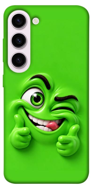 Чехол itsPrint Зелений-приколіст для Samsung Galaxy S23+, детские, купить оптом с доставкой