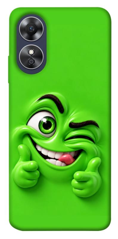 Чехол itsPrint Зелений-приколіст для Oppo A17, детские, купить оптом с доставкой