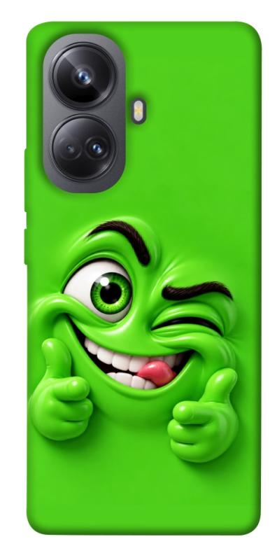 Чехол itsPrint Зелений-приколіст для Realme 10 Pro+, детские, купить оптом с доставкой