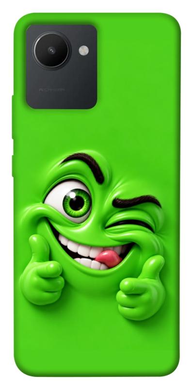 Чехол itsPrint Зелений-приколіст для Realme C30s, детские, купить оптом с доставкой