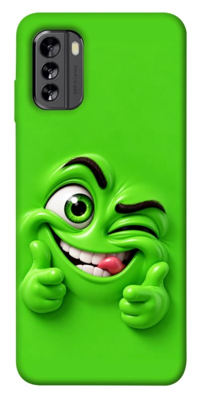 Чехол itsPrint Зелений-приколіст для Nokia G60, детские, купить оптом с доставкой