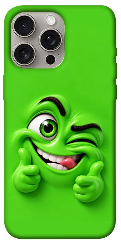 Чехол itsPrint Зелений-приколіст для Apple iPhone 15 Pro Max (6.7"), детские, купить оптом с доставкой