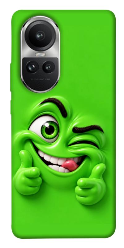 Чехол itsPrint Зелений-приколіст для Oppo Reno 10, детские, купить оптом с доставкой