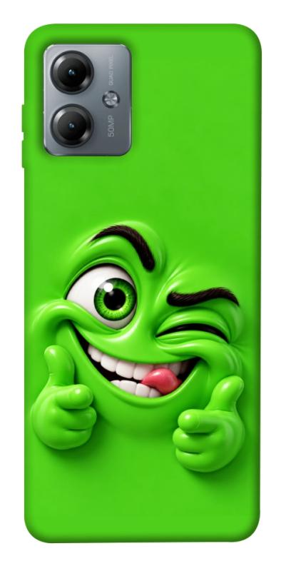 Чехол itsPrint Зелений-приколіст для Motorola Moto G14, детские, купить оптом с доставкой