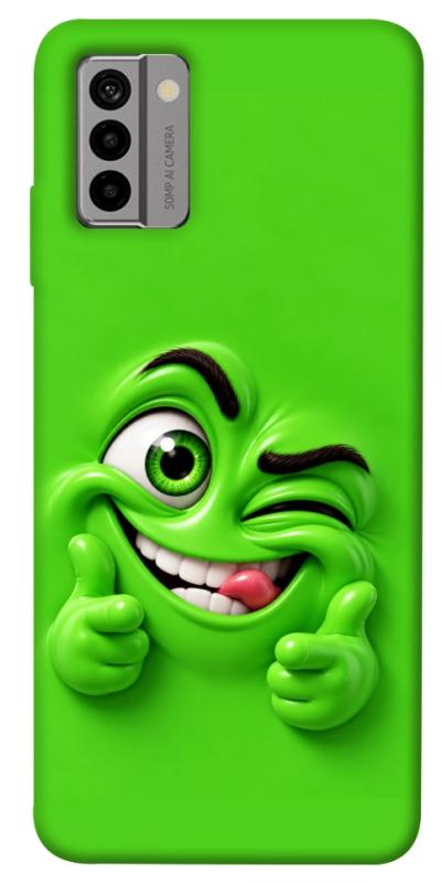 Чехол itsPrint Зелений-приколіст для Nokia G22, детские, купить оптом с доставкой