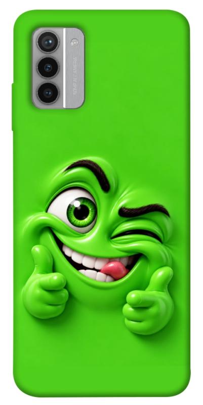 Чехол itsPrint Зелений-приколіст для Nokia G42, детские, купить оптом с доставкой