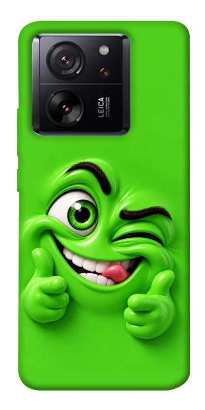 Чехол itsPrint Зелений-приколіст для Xiaomi 13T, детские, купить оптом с доставкой