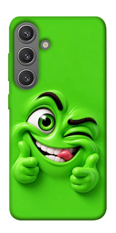 Чехол itsPrint Зелений-приколіст для Samsung Galaxy S24, детские, купить оптом с доставкой