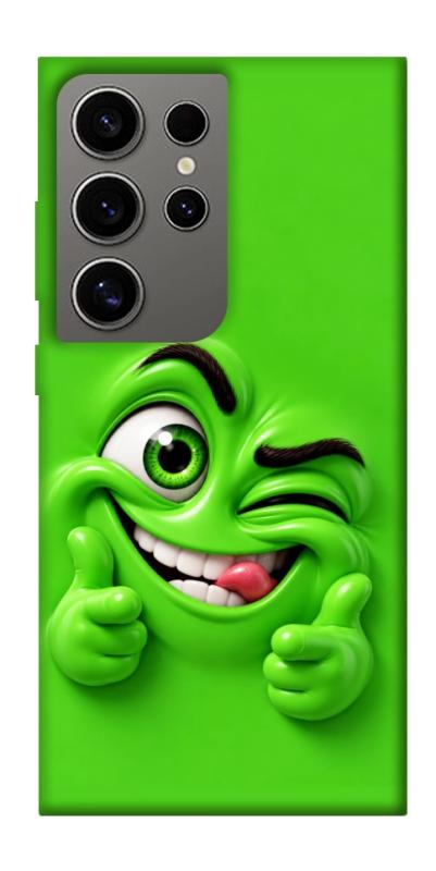 Чехол itsPrint Зелений-приколіст для Samsung Galaxy S24 Ultra, детские, купить оптом с доставкой