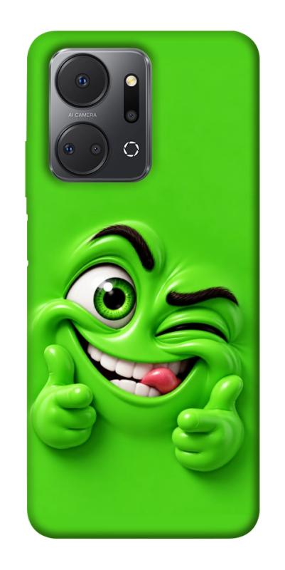 Чехол itsPrint Зелений-приколіст для Huawei Honor X7a, детские, купить оптом с доставкой