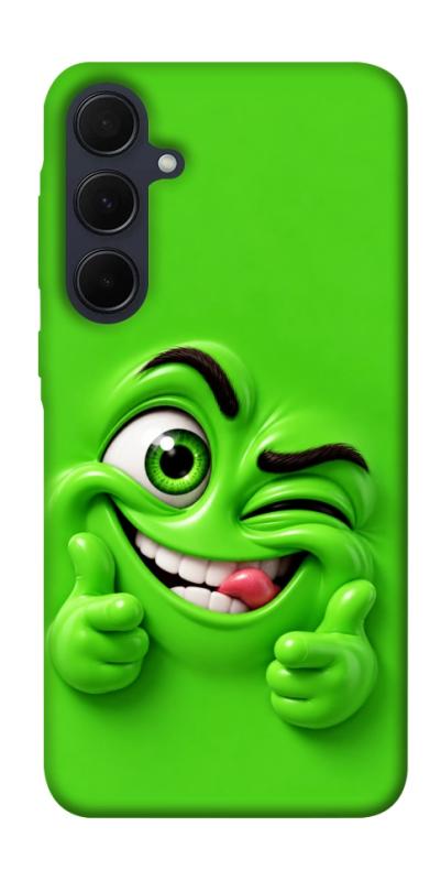 Чехол itsPrint Зелений-приколіст для Samsung Galaxy A55, детские, купить оптом с доставкой