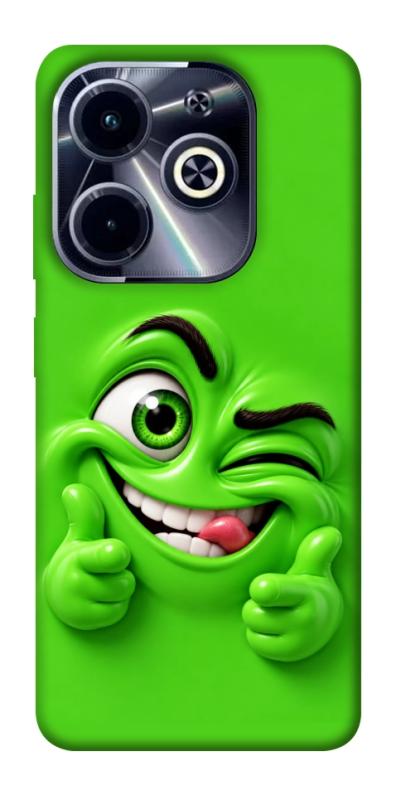 Чехол itsPrint Зелений-приколіст для Infinix Hot 40i, детские, купить оптом с доставкой