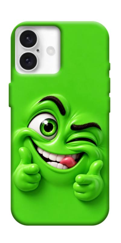 Чехол itsPrint Зелений-приколіст для Apple iPhone 16 Plus (6.7"), детские, купить оптом с доставкой