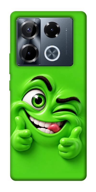 Чехол itsPrint Зелений-приколіст для Infinix Note 40 Pro 4G, детские, купить оптом с доставкой
