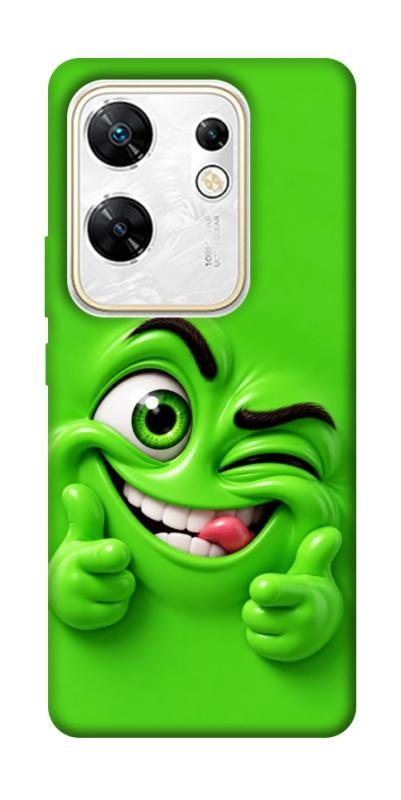 Чехол itsPrint Зелений-приколіст для Infinix Zero 30 4G, детские, купить оптом с доставкой