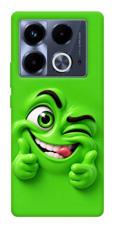 Чехол itsPrint Зелений-приколіст для Infinix Note 40 4G, детские, купить оптом с доставкой