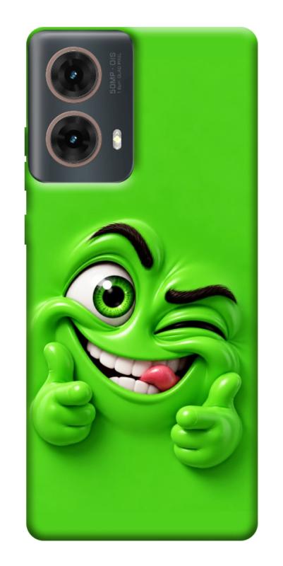 Чехол itsPrint Зелений-приколіст для Motorola Moto G85, детские, купить оптом с доставкой