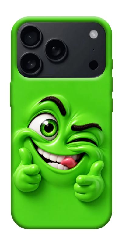 Чехол itsPrint Зелений-приколіст для Apple iPhone 17 Pro Max (6.9"), детские, купить оптом с доставкой