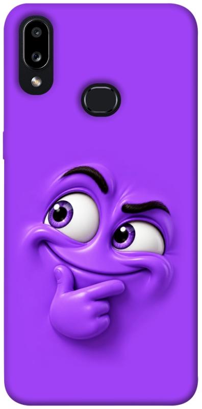 Чехол itsPrint Фіолетовий-хитрун для Samsung Galaxy A10s, детские, купить оптом с доставкой