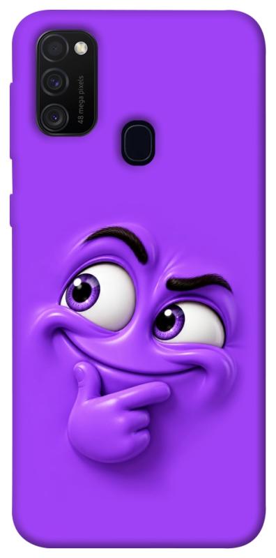 Чехол itsPrint Фіолетовий-хитрун для Samsung Galaxy M30s / M21, детские, купить оптом с доставкой