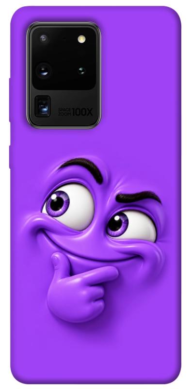 Чехол itsPrint Фіолетовий-хитрун для Samsung Galaxy S20 Ultra, детские, купить оптом с доставкой