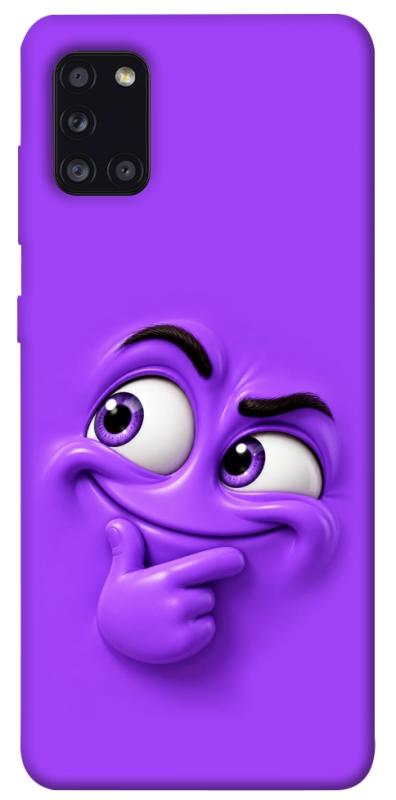 Чехол itsPrint Фіолетовий-хитрун для Samsung Galaxy A31, детские, купить оптом с доставкой
