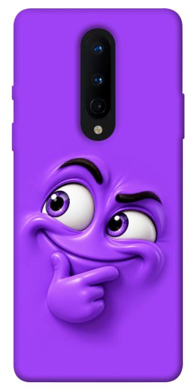 Чехол itsPrint Фіолетовий-хитрун для OnePlus 8, детские, купить оптом с доставкой