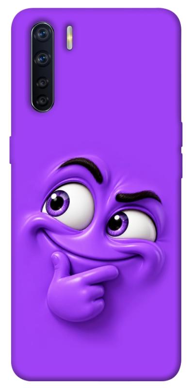 Чехол itsPrint Фіолетовий-хитрун для Oppo A91, детские, купить оптом с доставкой