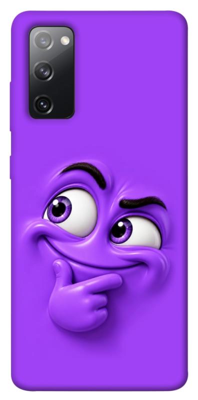 Чехол itsPrint Фіолетовий-хитрун для Samsung Galaxy S20 FE, детские, купить оптом с доставкой