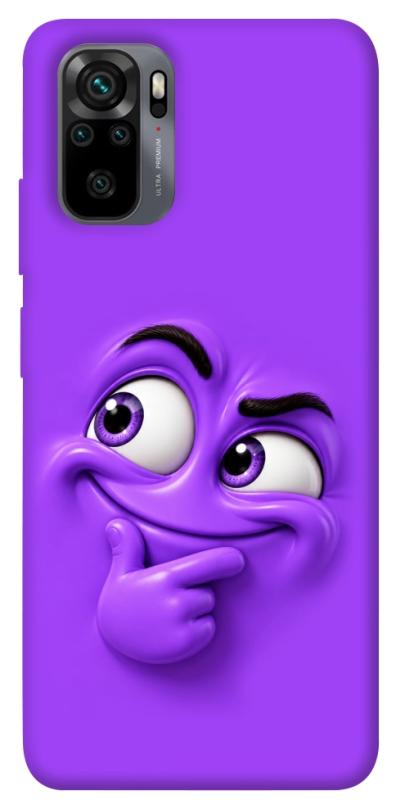 Чехол itsPrint Фіолетовий-хитрун для Xiaomi Redmi Note 10 / Note 10s, детские, купить оптом с доставкой