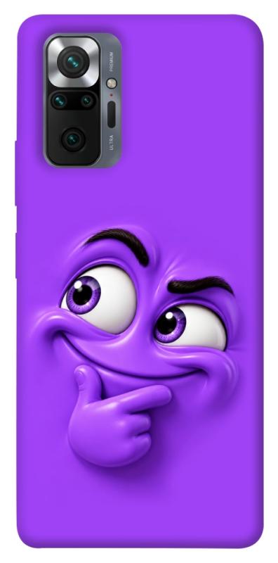 Чохол itsPrint Фіолетовий-хитрун для Xiaomi Redmi Note 10 Pro, дитячі, купити оптом з доставкою