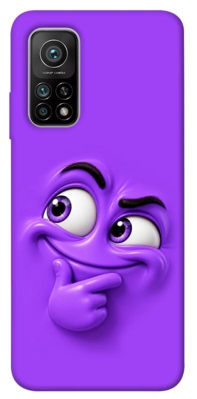 Чехол itsPrint Фіолетовий-хитрун для Xiaomi Mi 10T, детские, купить оптом с доставкой