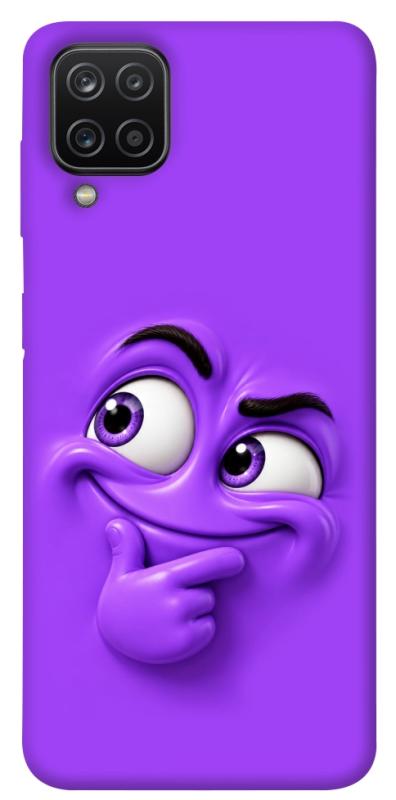 Чехол itsPrint Фіолетовий-хитрун для Samsung Galaxy A12, детские, купить оптом с доставкой